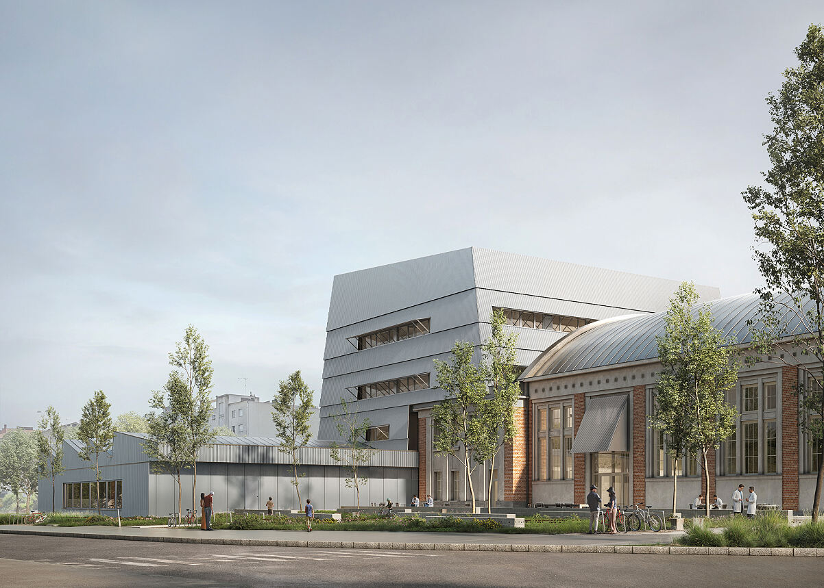 Visualisierung: Ballonhalle