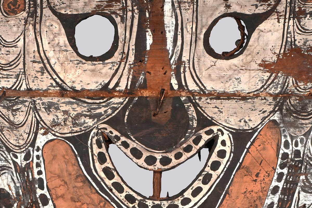 Giebelmaske aus Papua-Neuguinea