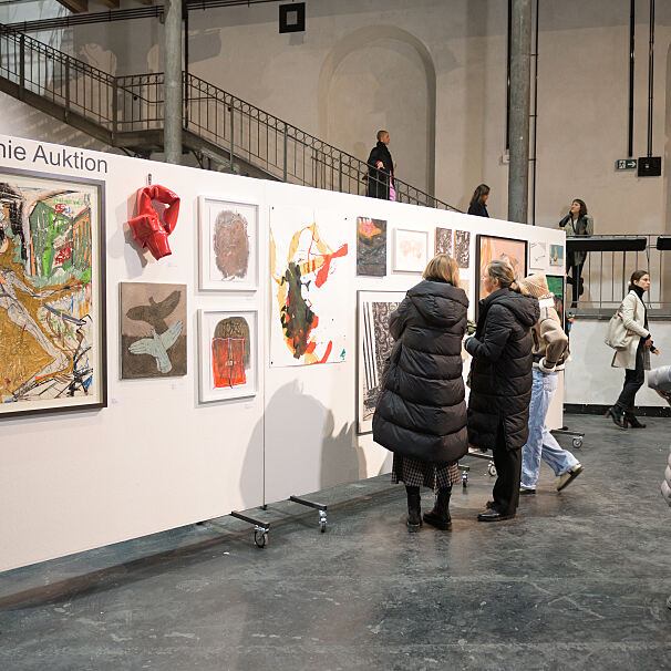 Akademie Auktion 2024 - Ansicht Prospekthof im Atelierhaus der Akademie der bildenden Künste Wien