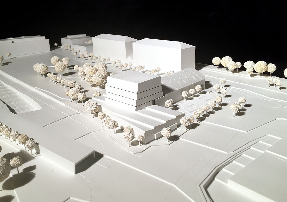 Ballonhalle - Siegerprojekt des Architekturwettbewerbs zum neuen Standort der Akademie der bildenden Künste Wien