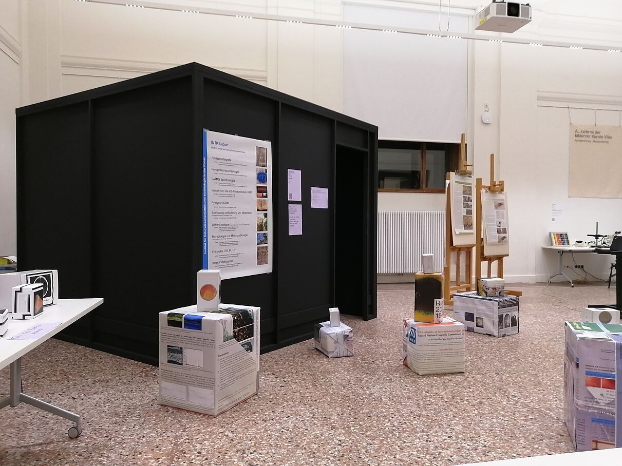 Science Cube, Institut für Naturwissenschaften und Technologie in der Kunst, Credit: INTK