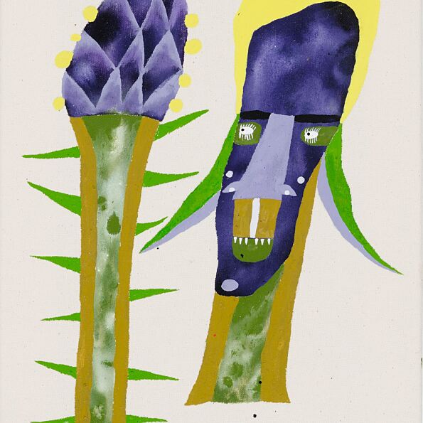 Akademie Auktion 2026, Sophia Süßmilch, Men and Their Beloved Trees (A Gentleman Like Me and a Pretty Bloom Like You Could Dance All Night Long and Carry the Wilderness Through), Ausrufpreis: € 1.400 