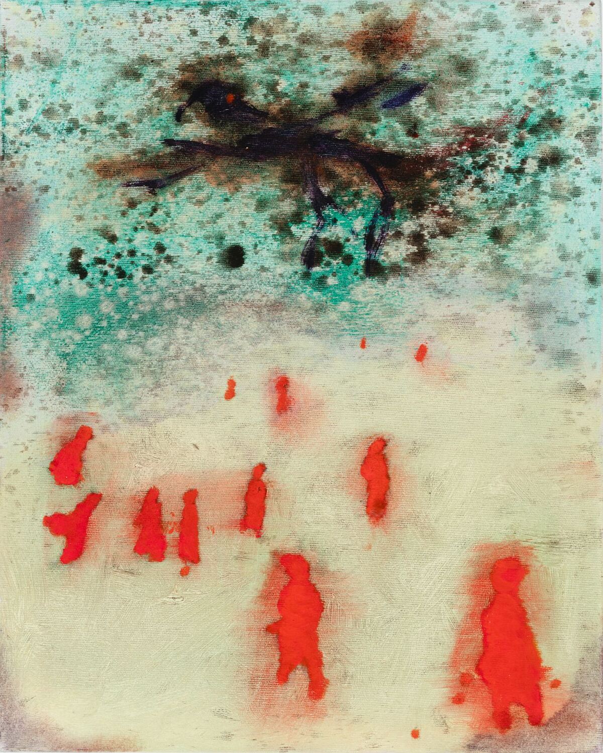 Akademie Auktion 2026, Daniel Richter, Ohne Titel, Ausrufpreis: € 15.000 